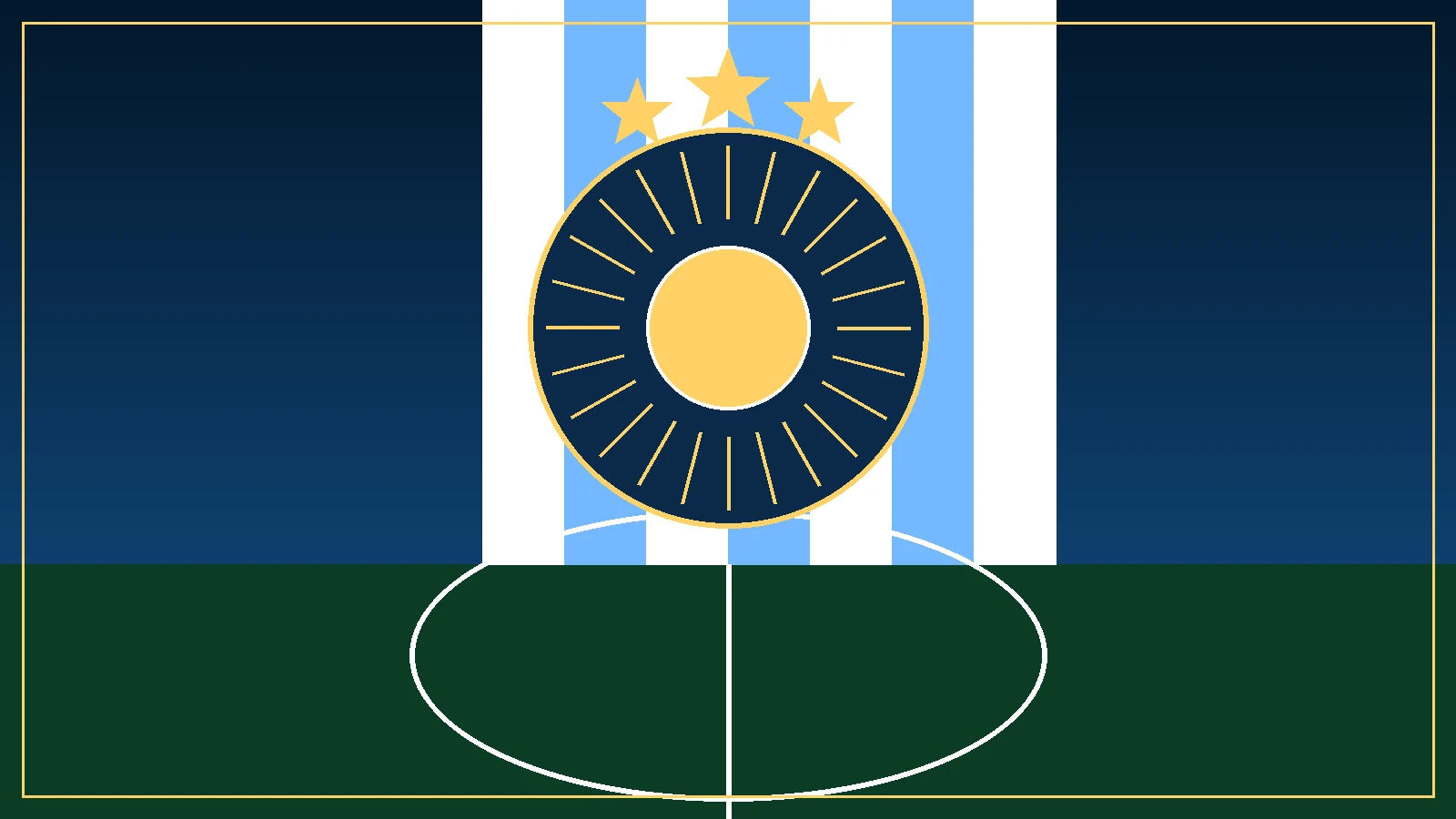 Ilustración editorial sobre la convocatoria de la Selección Argentina para las Eliminatorias